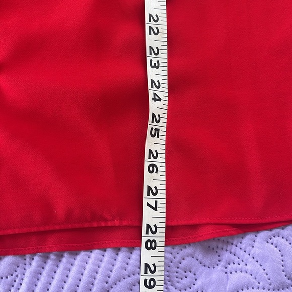 Red blouse/top - Picture 10 of 12
